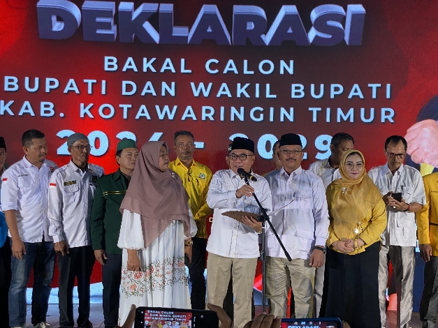 Deklarasi Kotim Bahalap, Sanidin-Siyono Optimis Bawa Perubahan untuk Kotim