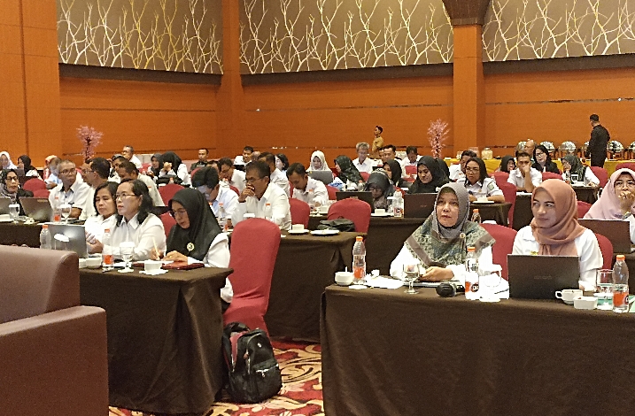 Kepsek dari 4 Kecamatan di Kotim Sinkronisasi Jumlah Data Pendidik dan Kependidikan