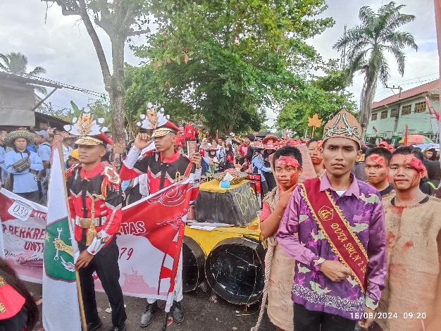 Siswa SMKN 2 Sampit Kenang Perjuangan Rakyat Indonesia dalam Kerja Rodi di Masa Penjajahan