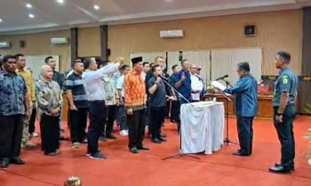 Suasana Gladi Bersih Pelantikan Anggota DPRD Kotim Terpilih Periode 2024 2029, Selasa, 13 Agustus 2024 1
