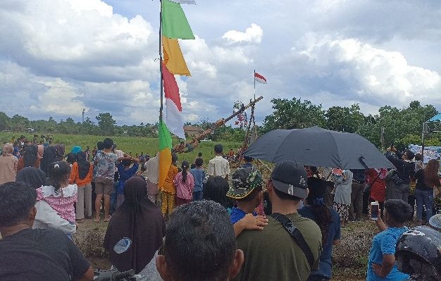 Suasana kemeriahan lomba 17 Agustusan di Kelurahan Baamang Hulu, Kecamatan Baamang, Kotim, Jumat, 30 Agustus 2024