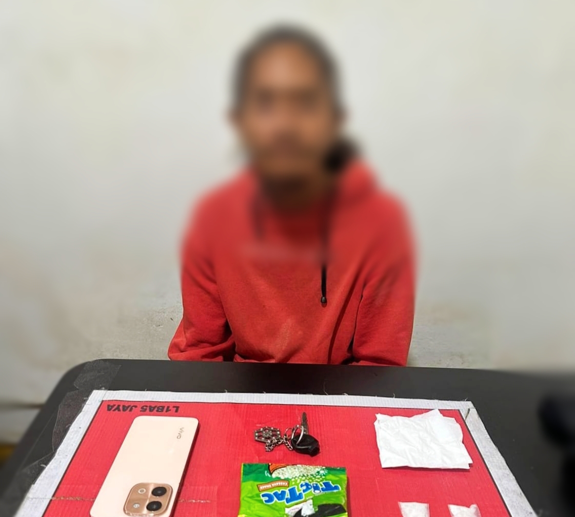 Sembunyikan Sabu 7,09 Gram dalam Kemasan Makanan Ringan, Pria di Palangka Raya Diringkus Polisi