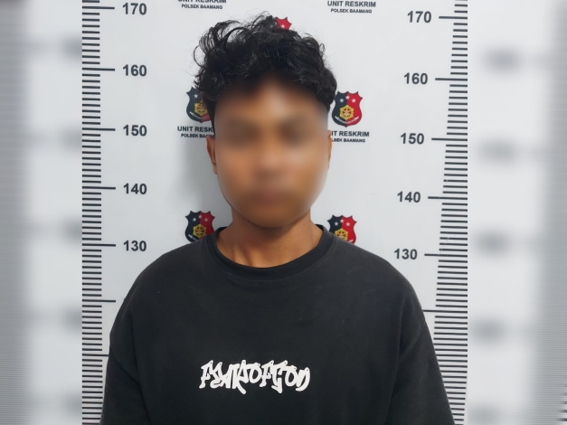 Polsek Baamang Bekuk Budak Sabu