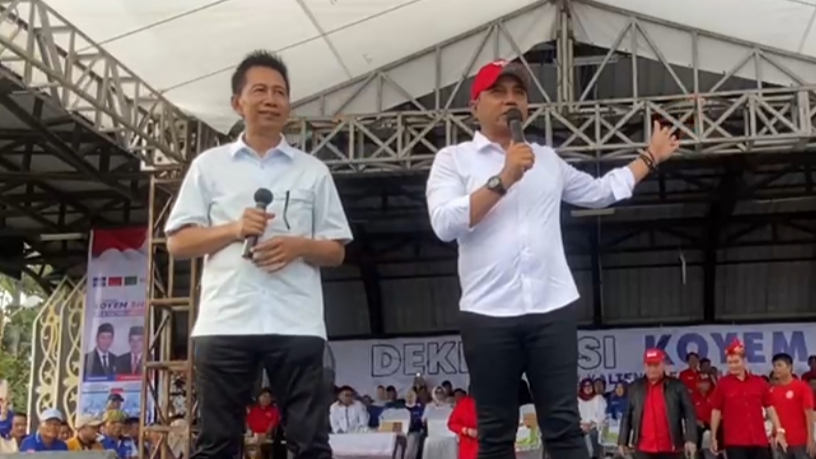 Koyem-SHD Janji Datangkan Grup Musik NDX A.K.A Saat Kampanye Akbar