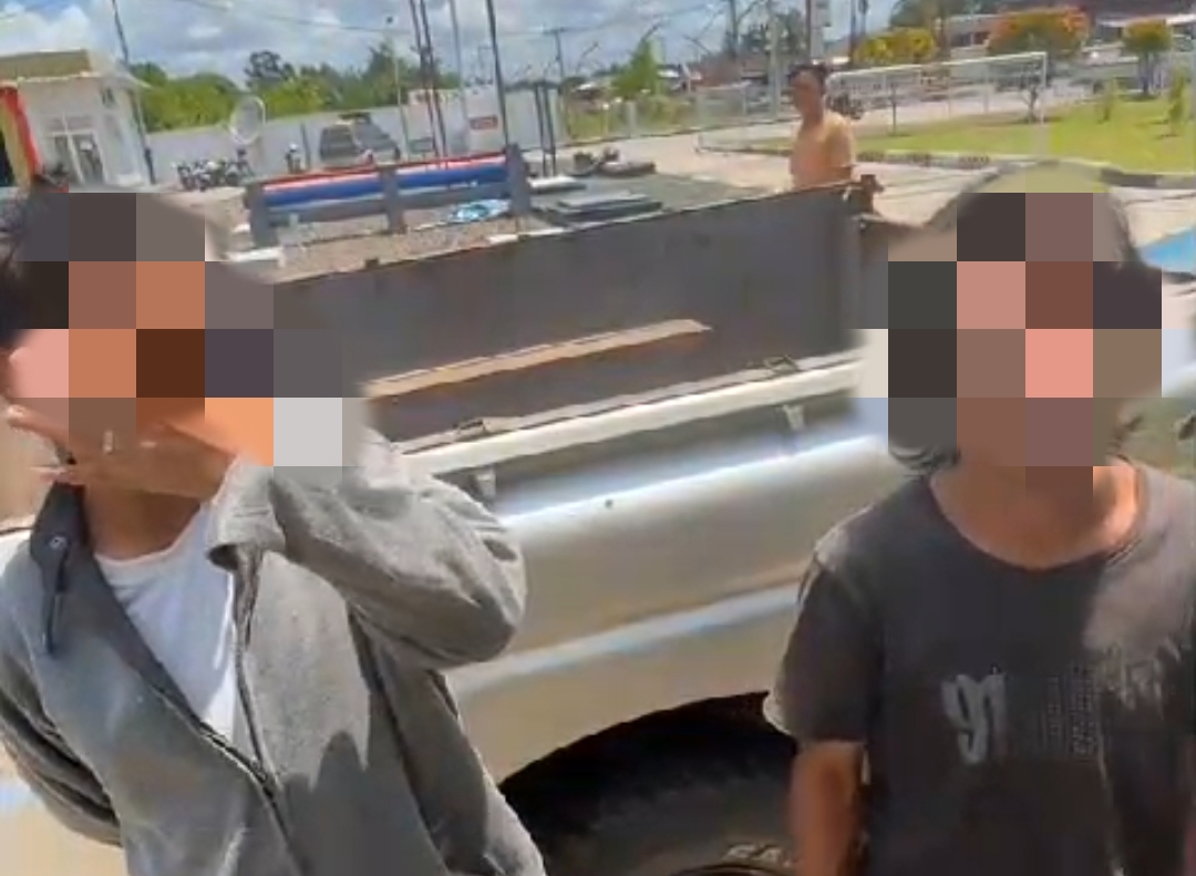 Hendak Isi Solar di SPBU Samekto Sampit, Warga Dipalak Preman Parkir
