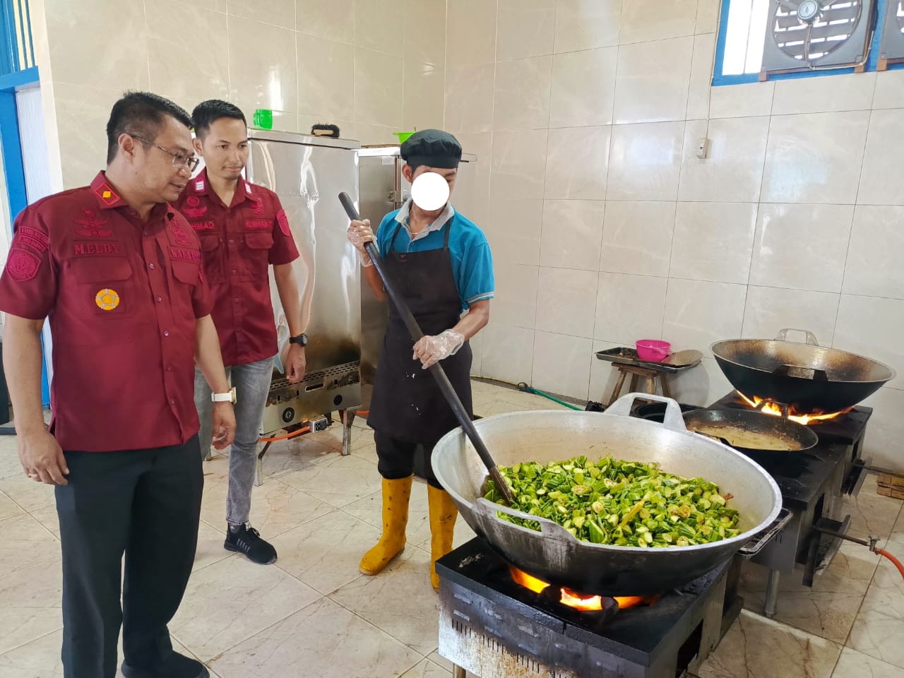 Kalapas Turun Langsung ke Dapur, Pastikan Kualitas Logistik untuk Tahanan