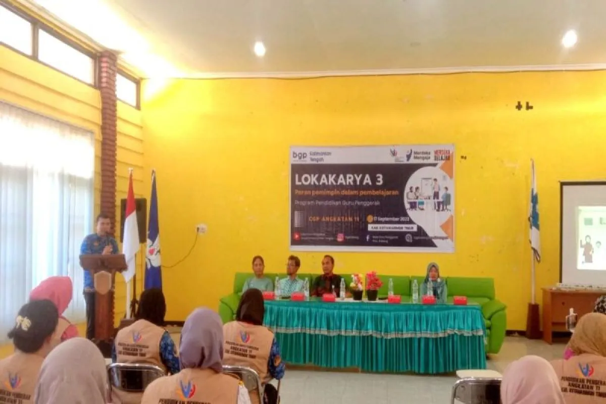 Dinas Pendidikan Kotim Selenggarakan Lokakarya Calon Guru Penggerak Angkatan 11