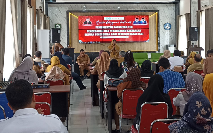 93 Orang Ikuti Bimtek Peningkatan Kapasitas TPPK Satdik SD Disdik Kotim