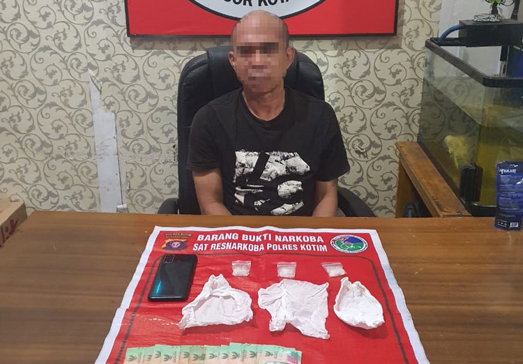 Bawa 15 Gram Sabu, Pria di Borneo Timur Sampit ini Dibekuk Polisi