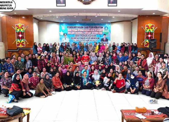 Acara Pendampingan PAUD untuk Cegah Stunting di Murung Raya