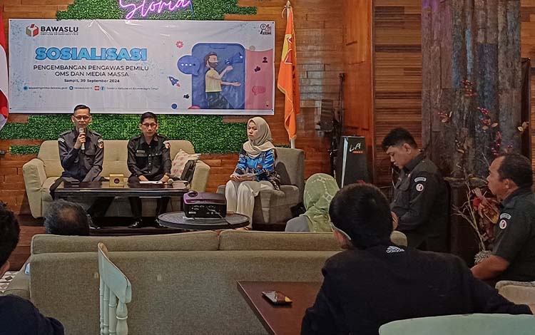 Bawaslu Kotim Ajak Media dan Ormas Aktif Awasi Pilkada 2024, Cegah Hoaks dan Ujaran Kebencian