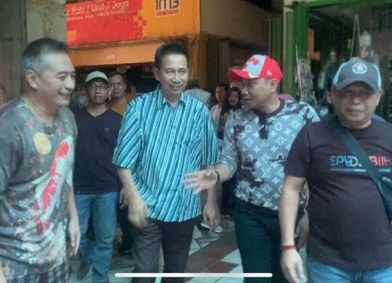 Cagub Kalteng, Koyem didampingi Cawagub Kalteng, SHD saat berkunjung ke PPM Sampit, Senin, 2 September 2024