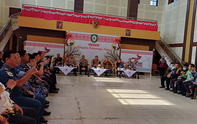 OPD dan Camat Diminta Dukung Penuh Tugas Pjs Bupati Kotim Shalahuddin