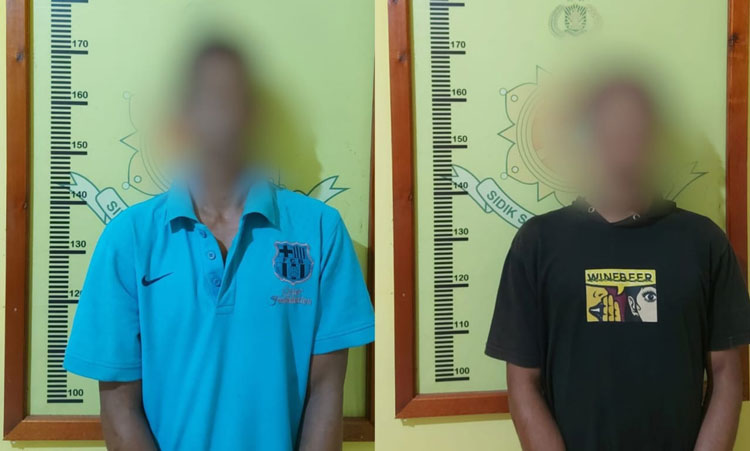 Aksi Nekat Dua Pencuri Seng di Gudang Kosong Berakhir di Tangan Aparat