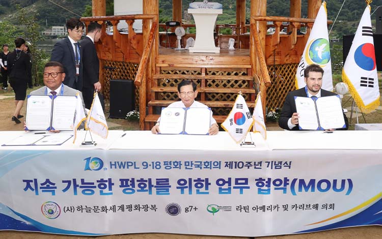 Proyek Perdamaian di 170 Negara: HWPL Rayakan Satu Dekade Komitmen Global untuk Perdamaian