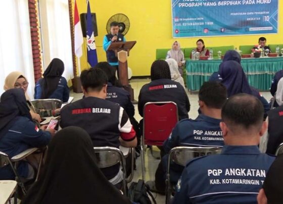 Lokakarya calon guru penggerak angkatan ke 10.