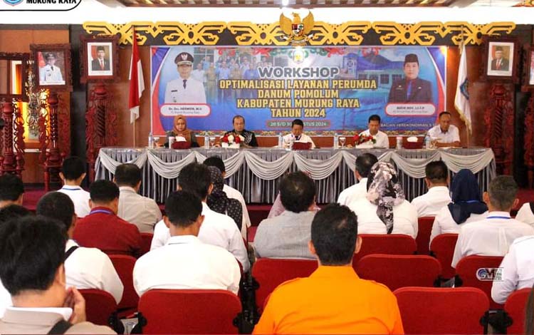Maksimalkan Pelayanan Perumda Danum Pomolum Murung Raya