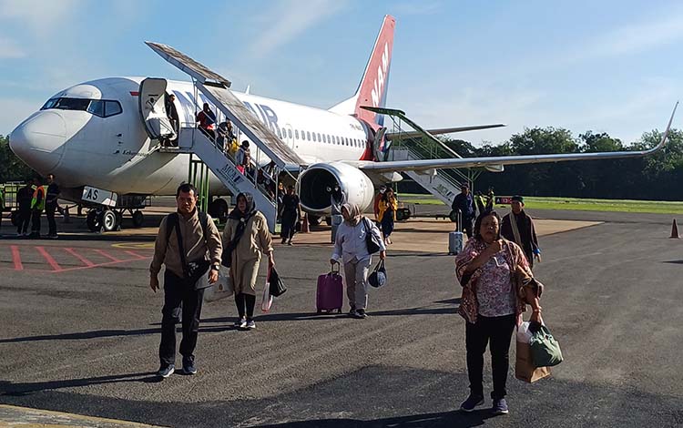 Konsumen Senang Penerbangan Sampit-Surabaya Hadir Kembali