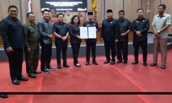 Paripurna penetapan Ketua Definitif DPRD Kotawaringin Timur, Senin, 30 September 2024.