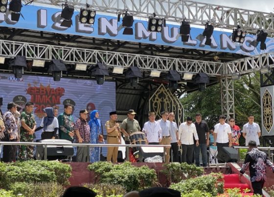 Pembukaan Gebyar UMKM 2024 di Taman Kota Sampit, Jumat, 6 September 2024