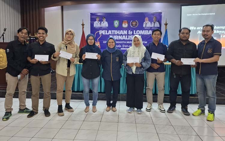 Ini 6 Daftar Juara Lomba Jurnalistik PWI Kotim untuk Wartawan Muda