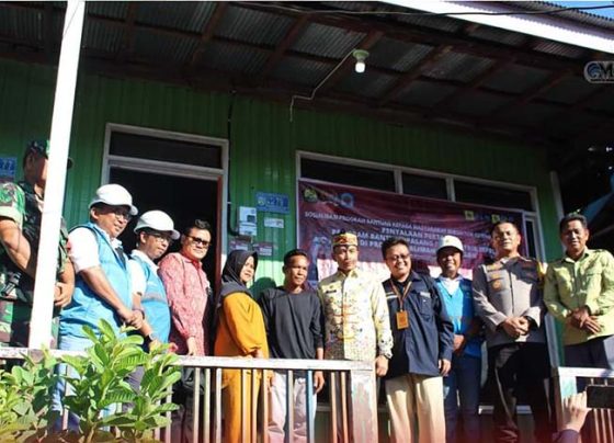 Pj Bupati Murung Raya Apresiasi Program Bantuan Pasang Baru Listrik