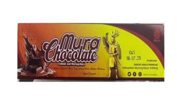 Produk coklat asli khas Murung Raya bernama mura chocolate