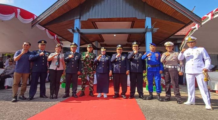 Puncak peringatan hari perhubungan nasional di Kabupaten Kotawaringin Timur, Selasa, 17 September 2024.