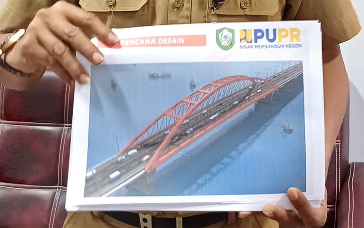 Pembangunan Jembatan Mentaya Meningkatkan Perekonomian Masyarakat Seberang