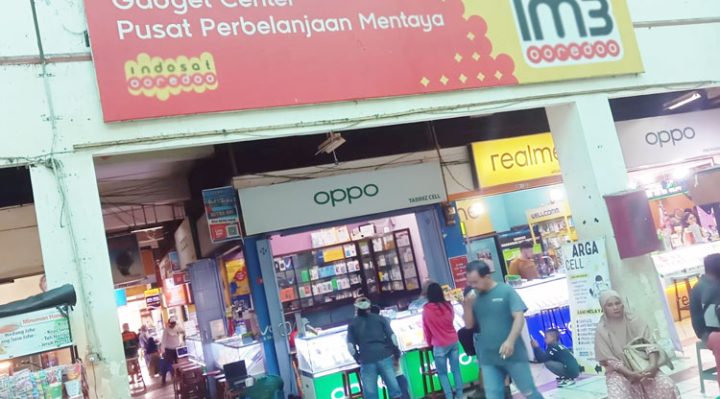 Suasana Pusat Perbelanjaan Gawai di PPM Sampit pascapembobolan, Rabu, 18 Sepetember 2024.