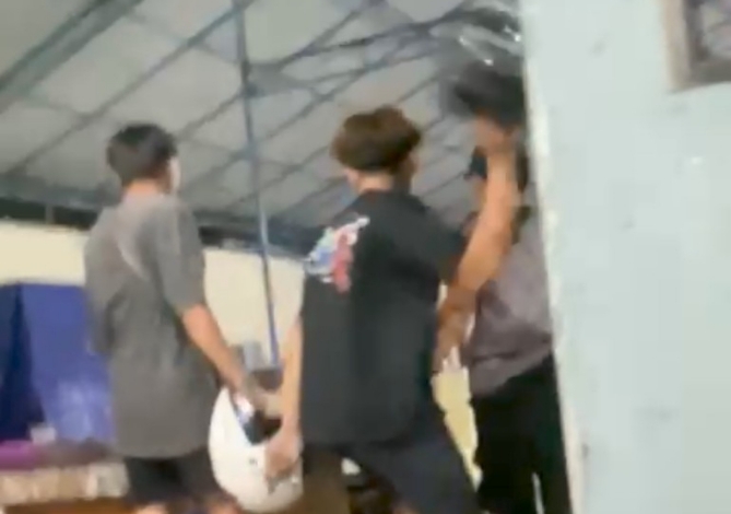 Aksi Pengeroyokan Dilakukan Sekelompok Pemuda di THM Terekam Video Amatir