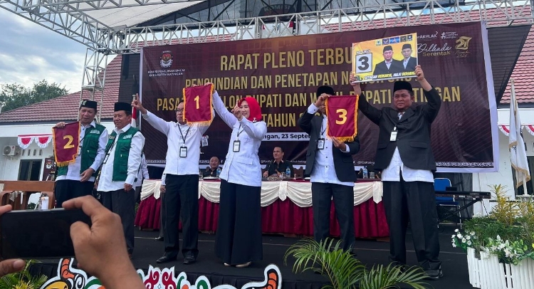 Dewan Katingan Apresiasi Aparat Keamanan Saat Deklarasi Paslon