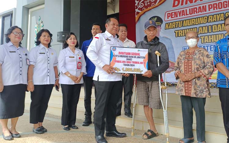 1.875 Kepala Keluarga di Murung Raya Terima Bantuan Program KMS