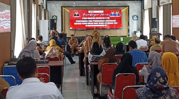 Bimtek Pengurus Tim Pencegahan dan Penanganan Kekerasan (TPPK) di sekolah oleh Disdik Kotim, Senin, 30 Oktober 2024