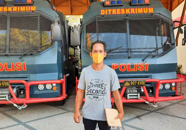 Rusak Pondok Warga, PT KIU Dilaporkan ke Polda Kalteng