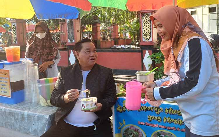 Komitmen Halikinnor untuk Pembangunan Berkelanjutan di Pusat Kota, Jadikan Taman Kota Sampit sebagai Pusat Olahraga dan Ekonomi