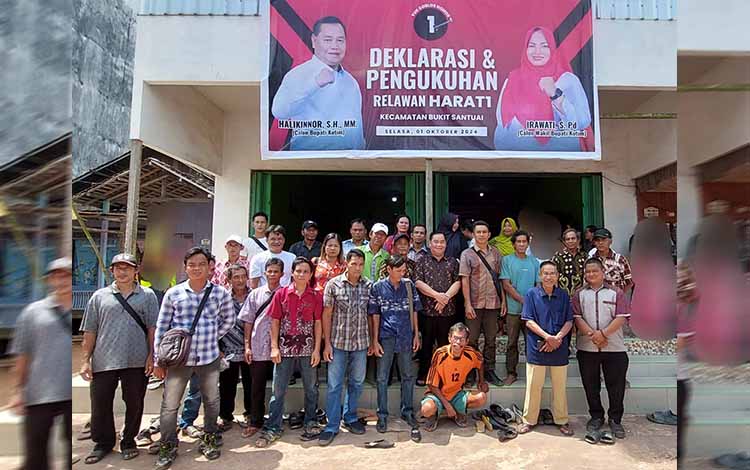 Alasan Relawan Bukit Santuai Kompak Dukung Harati Jilid II Karena Kepemimpinan Terbukti