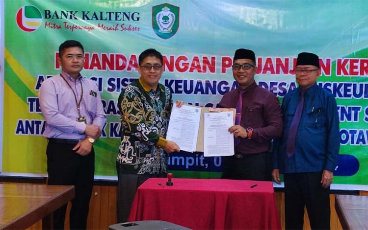 Dua Desa di Kotim Jadi Percontohan Digitalisasi Pengelolaan Keuangan Desa
