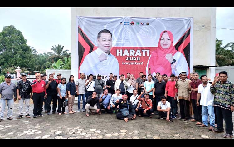 Harapan Baru untuk Wilayah Utara Kotim: Dukungan Relawan HARATI kepada Pasangan Halikinnor-Irawati