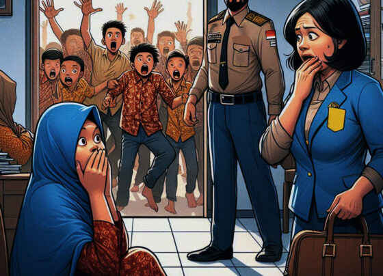 Ilustrasi penggerebekan selingkuh