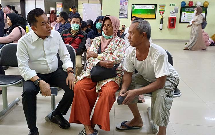 DPRD Kotim Sidak RSUD dr Murjani Sampit: Temukan Antrean Pasien