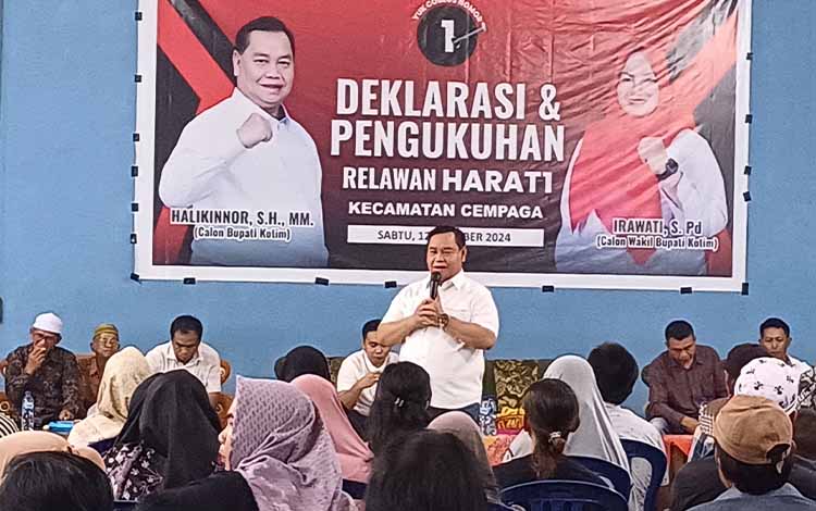 Halikinnor Prioritaskan Peningkatan Lapangan Kerja dan Usaha di Kotim