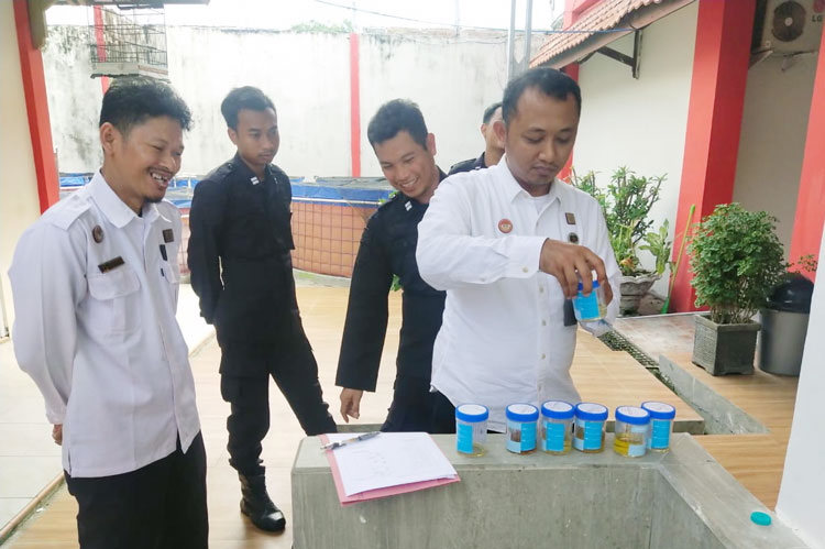 Lapas Sampit Gencarkan Tes Urine Acak untuk Bersihkan Narkoba di Internal