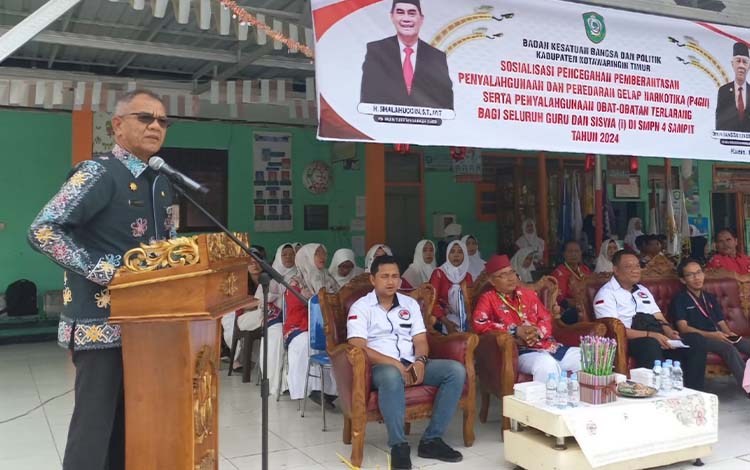 Pemkab Kotim Intensifkan Sosialisasi P4GN untuk Cegah Penyalahgunaan Narkotika di Kalangan Pelajar