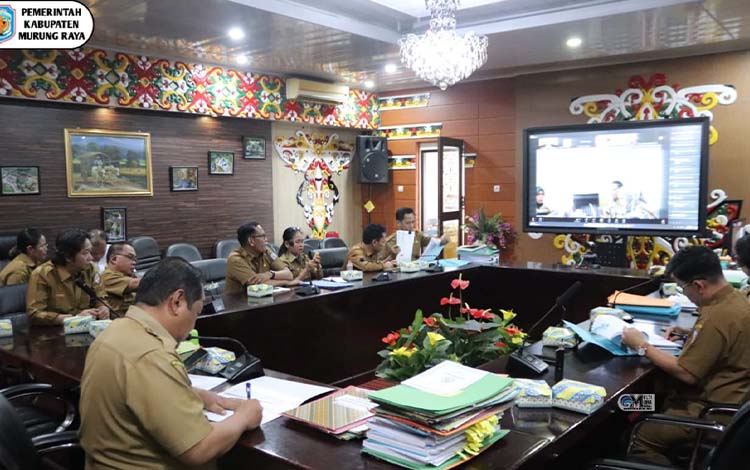 Pj Sekda Murung Raya Hadiri Rapat Validasi Data IPKD 2024 untuk Perbaikan Pengelolaan Keuangan Daerah