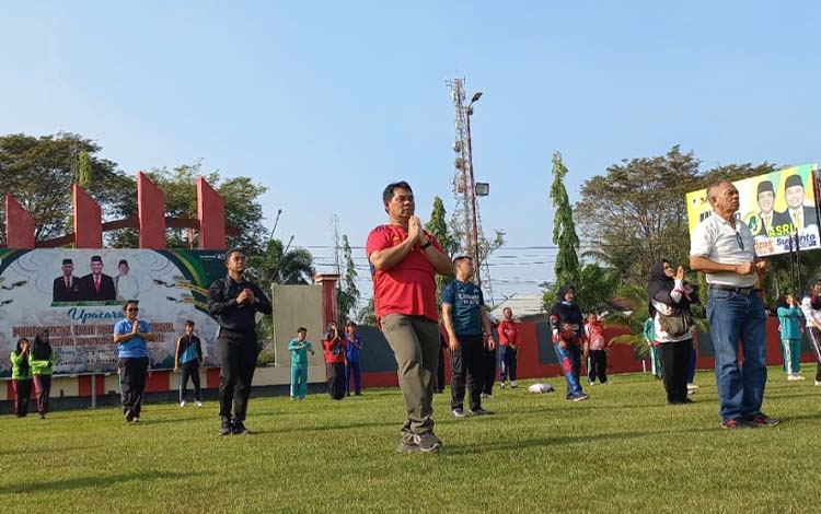 Pjs Bupati Kotim Dorong ASN Rutin Olahraga Demi Kesehatan