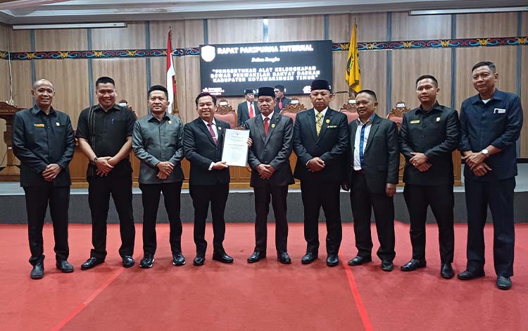 Berikut Struktur Bapemperda DPRD Kotim Masa Jabatan 2024-2029