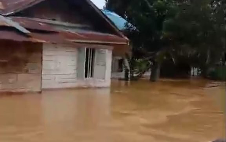 Warga Desa Rantau Suang Harapkan Relokasi Akibat Banjir Berulang