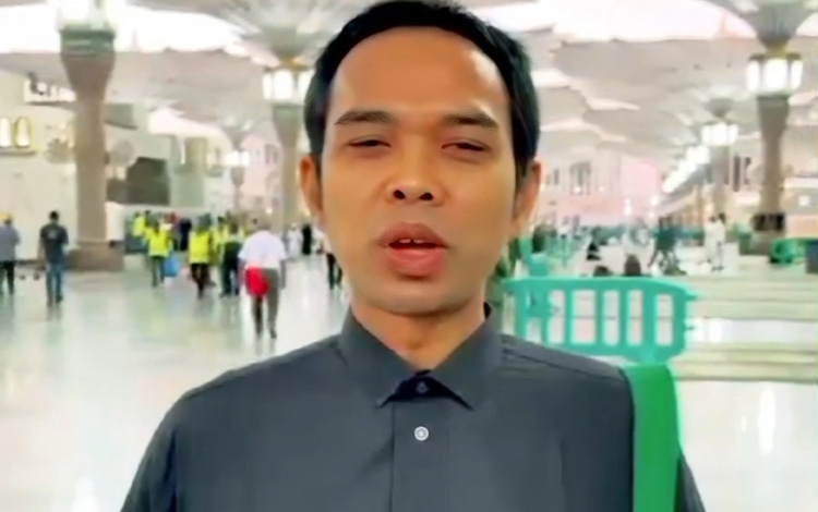 Beredar Video dari Masjid Nabawi, Ustaz Abdul Somad Dukung Nadalsyah-Supian Hadi