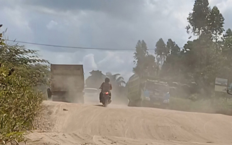 Jalan Lingkar Selatan Sampit Siap Ditingkatkan, Dukung Kelancaran Angkutan Berat